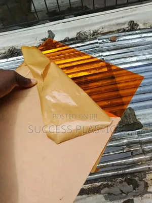 Original 3mm Tinted Orange Acrylic Sheets