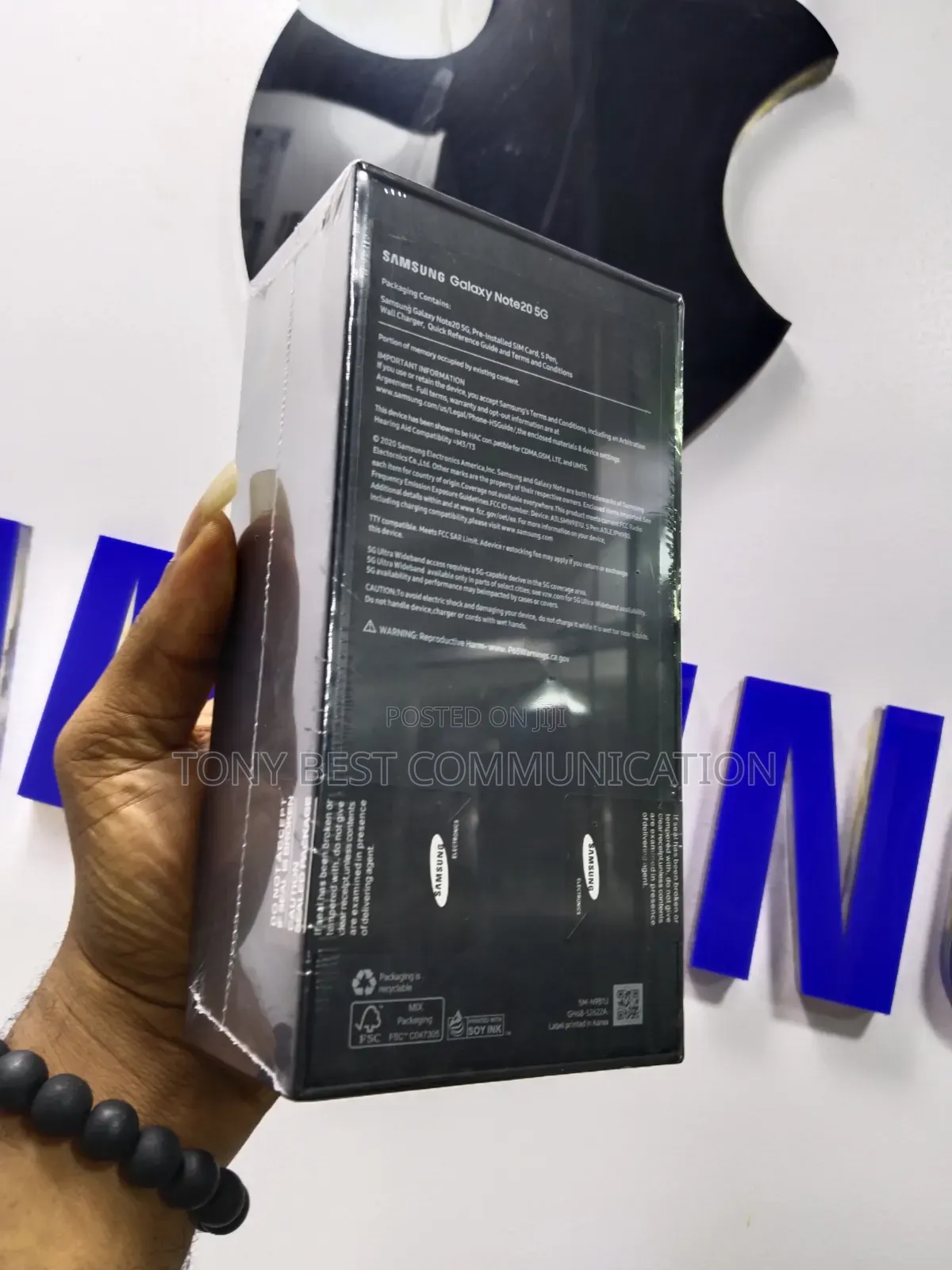 New Samsung Galaxy Note 20 5G 256 GB Gold