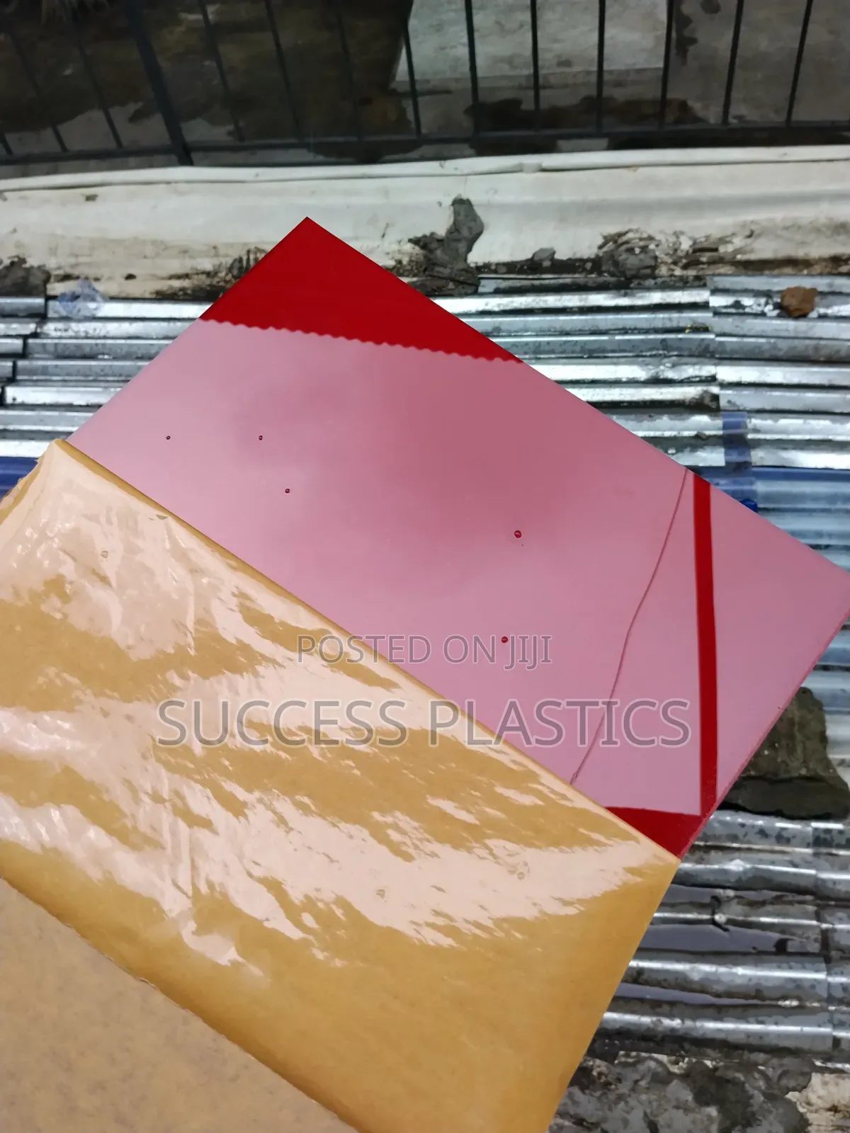 Original 3mm Tinted Red Acrylic Sheets