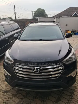 Hyundai Santa Fe Limited 4dr SUV AWD (3.3L 6cyl 6A) 2014 Black