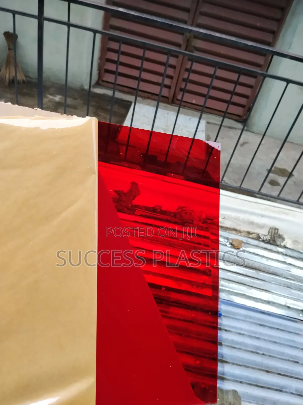 Original 3mm Tinted Red Acrylic Sheets