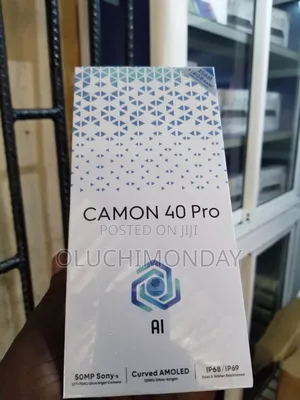 New Tecno Camon 40 Pro 5G 256 GB Blue