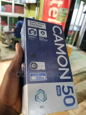 New Tecno Camon 50 Pro 256 GB Blue