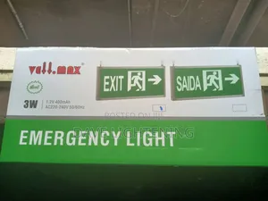 3w Vellmax Exit Light