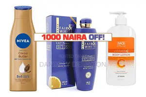 Get [ Discount] on These Creams - Nivea, Fair White, Vit C. Now!!
