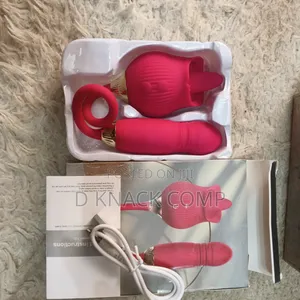 2 in 1 Clitoris Licking Vibrator for Women Clit and Nipples