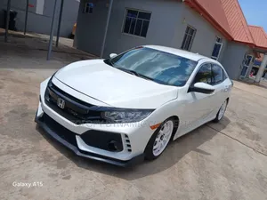 Honda Civic Sport Hatchback 2018 White