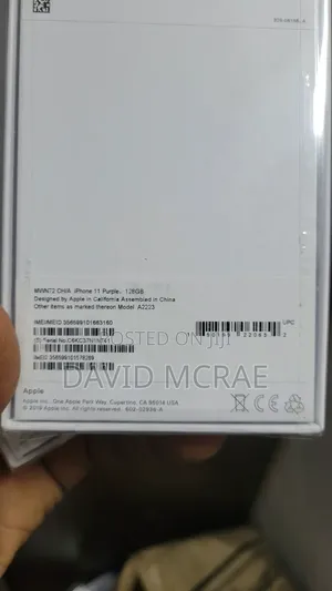 New Apple iPhone 11 128 GB Black