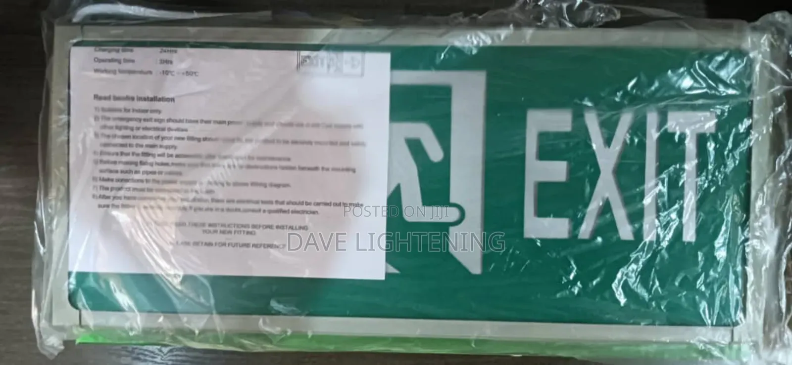 3w Vellmax Exit Light