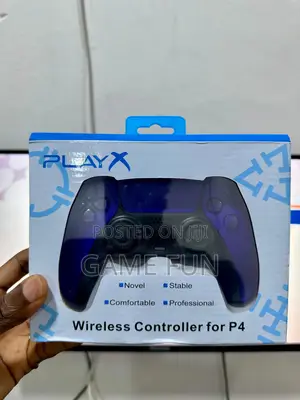 Play X Wireless Controller For P4 Compatible With P5 (Purple)