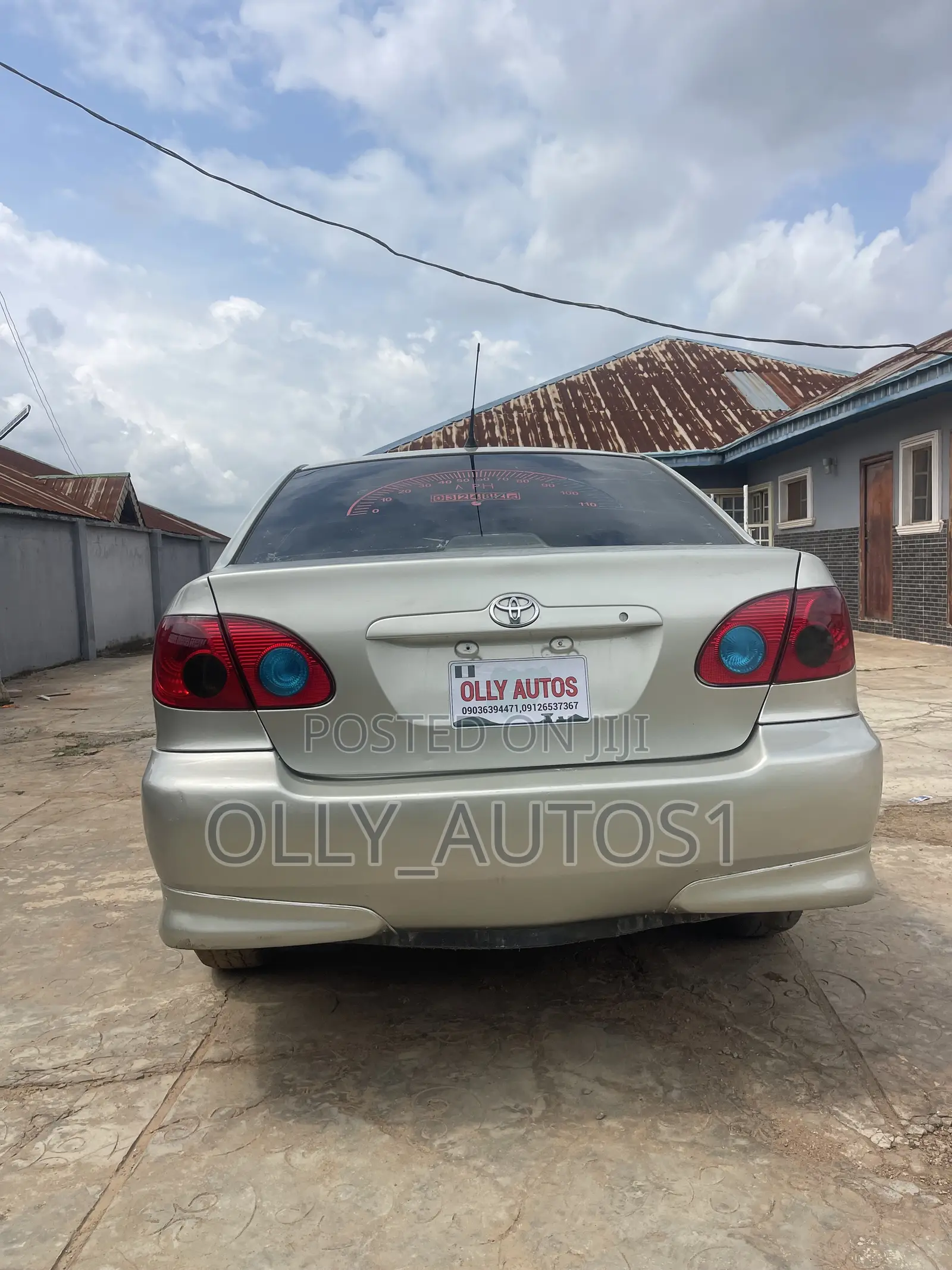 Toyota Corolla Sedan Automatic 2003 Silver