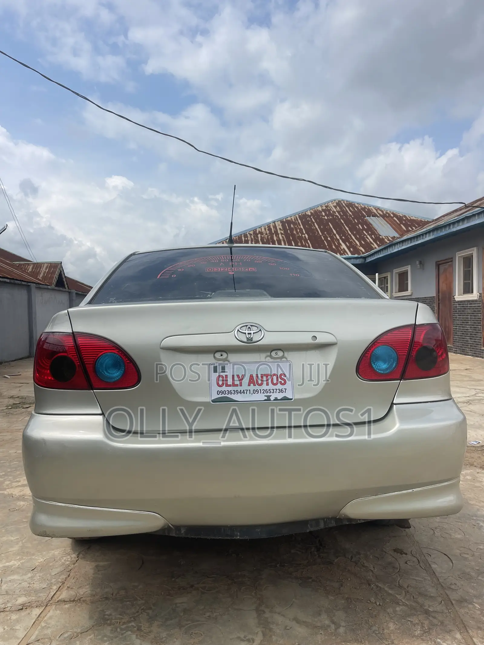 Toyota Corolla Sedan Automatic 2003 Silver