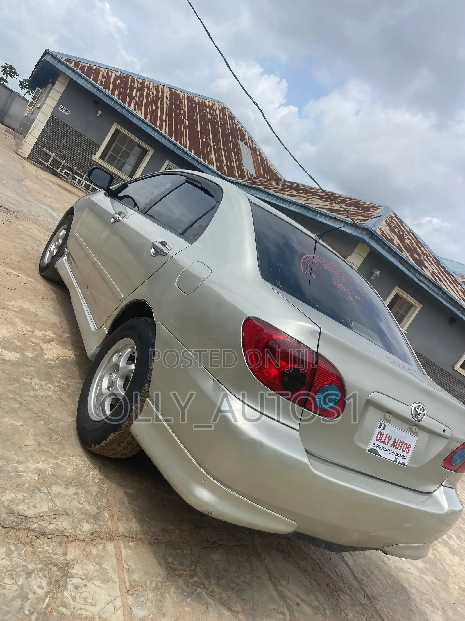 Toyota Corolla Sedan Automatic 2003 Silver