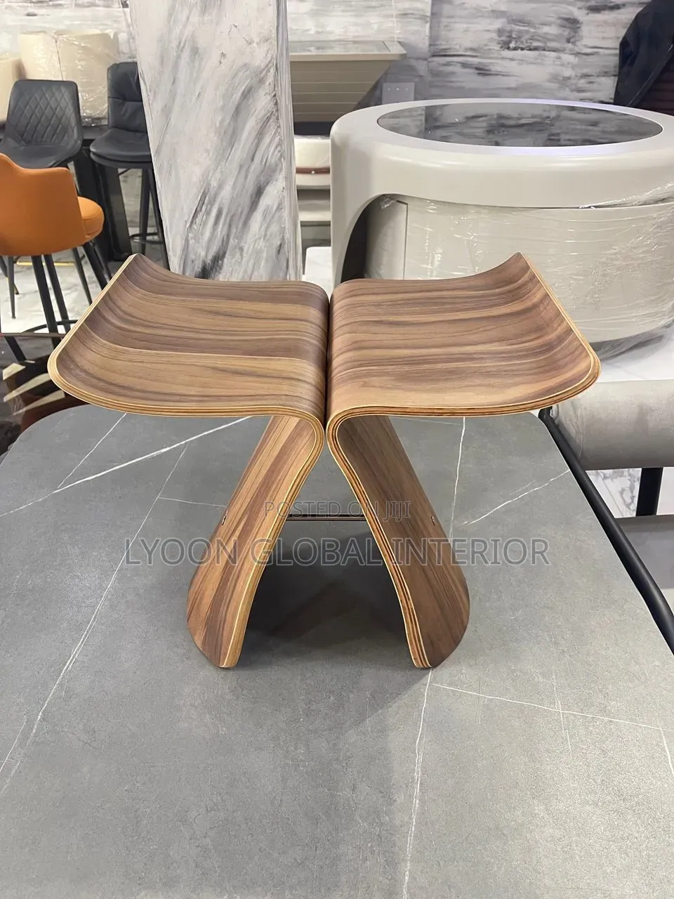 Sculptural Coffee Table + Side Table