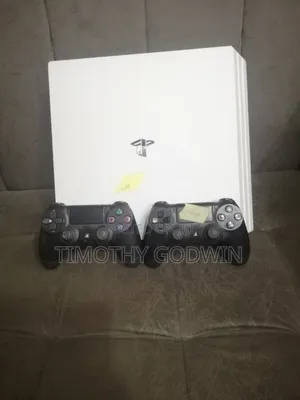 Uk Used Ps4 Pro With Game and 2 Controllers