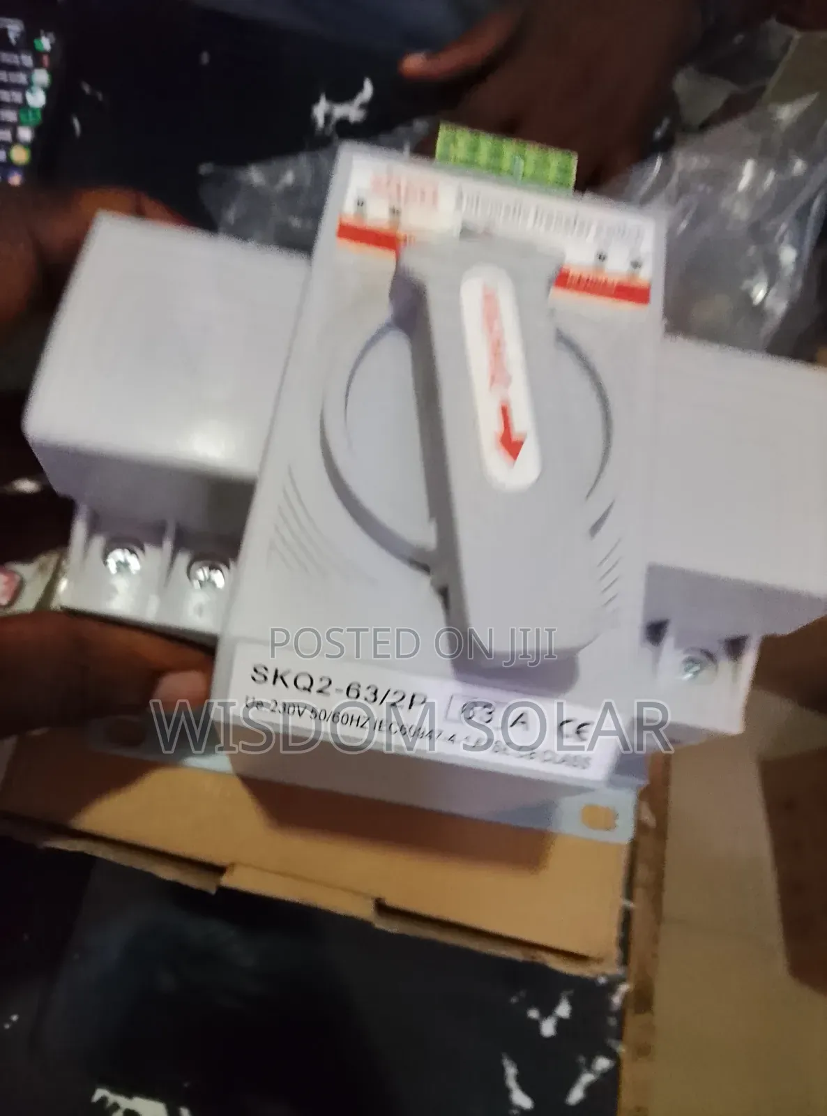 Sako 63ah Automatic Changeover 2 Pole Switch