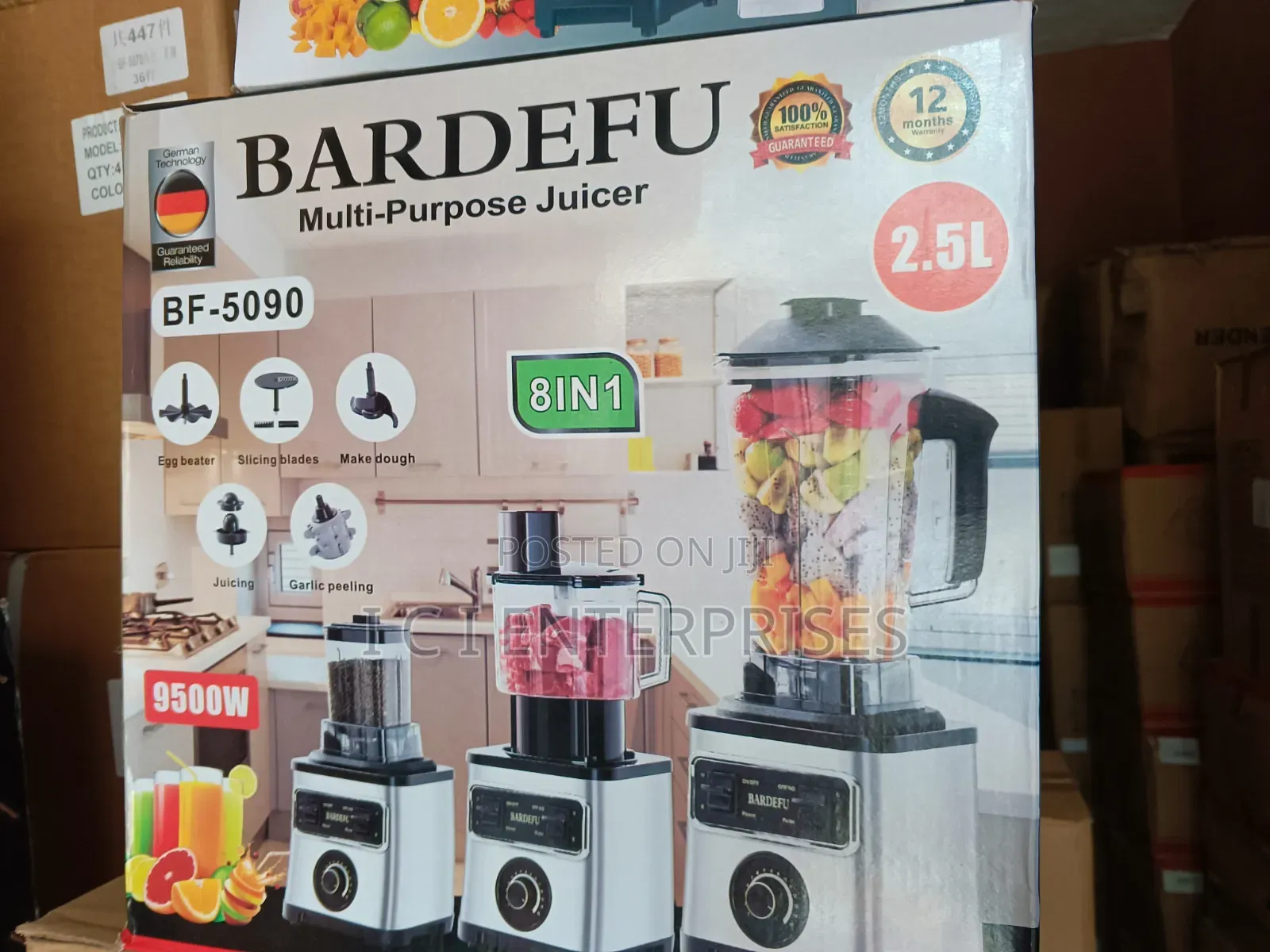 Bardefu 8in1 Multipurpose Blender