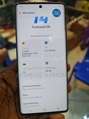 Vivo V29 5G 256 GB Blue