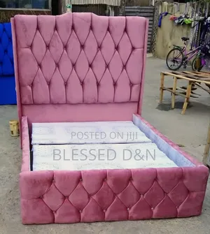 Super High Quality 4;5/6 Pink Bed Frame