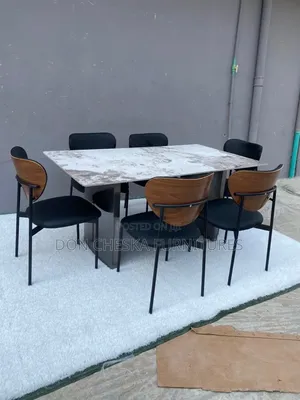 Imported Quality Unique Marble Top Dining