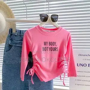 Pinky Side String Girl Top