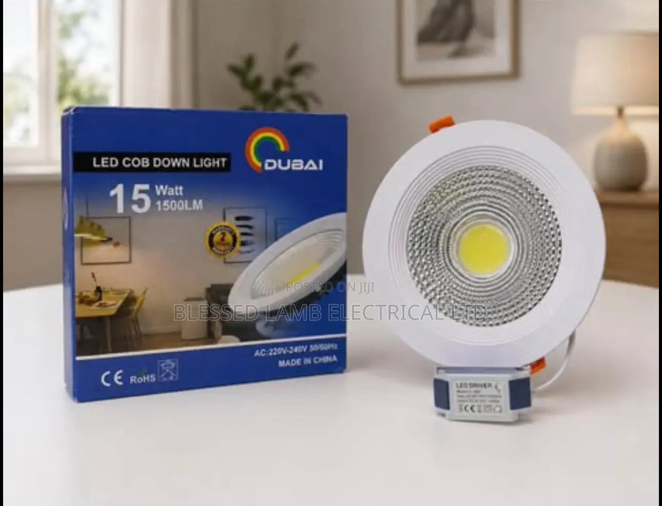 Dubai 15w Led Cob Downlight – Super Bright Ceiling Light