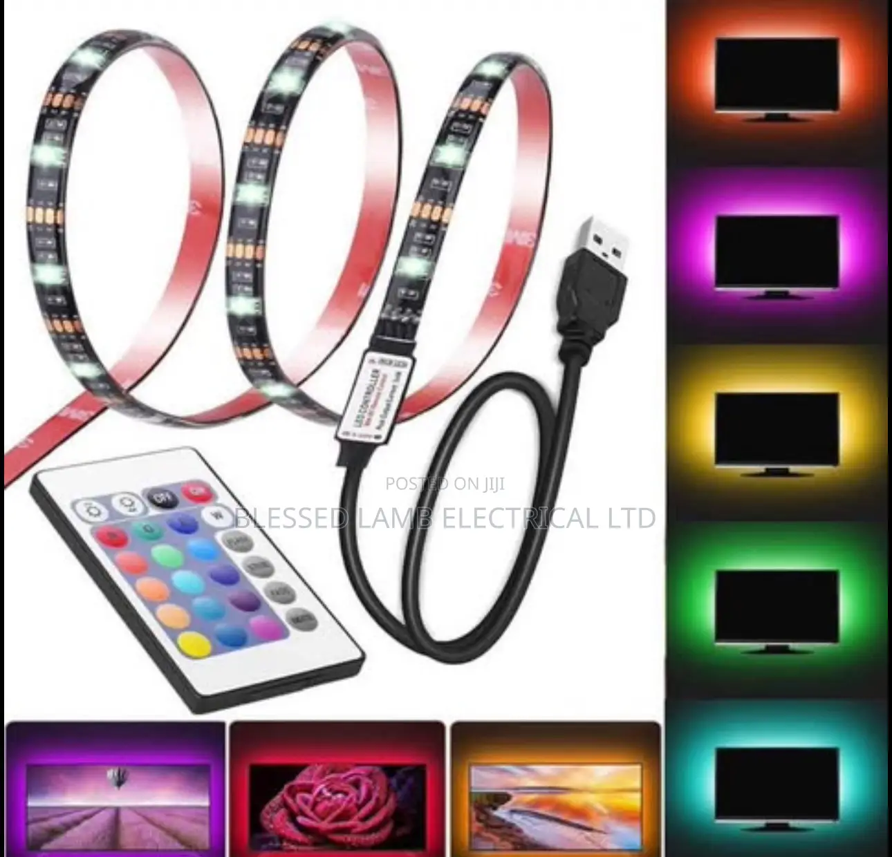 Usb Led Tv Backlight Strip With Remote