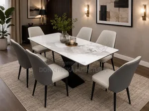 Cross Leg Dinning Table Set