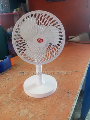 Itel Table Rechargeable Fan