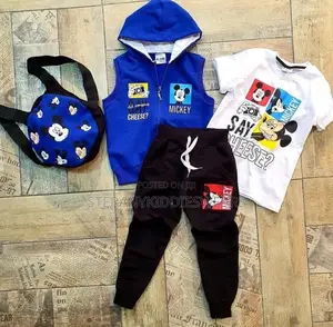 Kids 4pcs Mickey Mouse Set