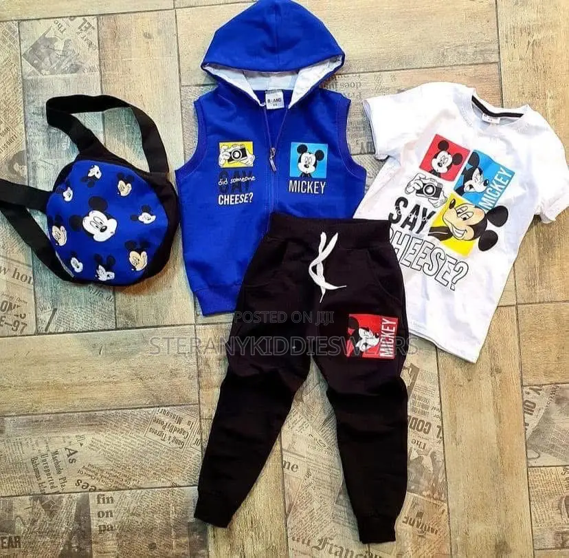 Kids 4pcs Mickey Mouse Set