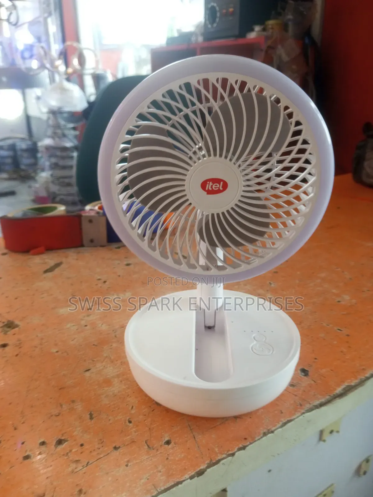 Itel Rechargeable Foldable Fan
