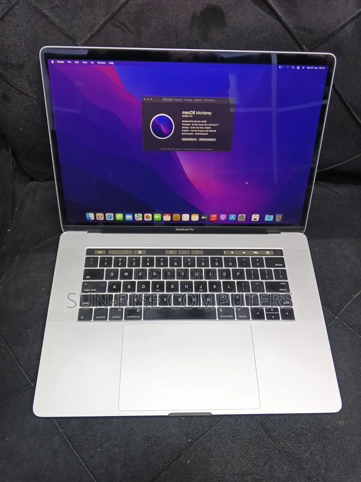 Laptop Apple MacBook 2016 16GB Intel Core i7 SSD 512GB