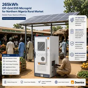 265kwh Off-Grid Ess Microgrid for Northern Nigeria Rural Market