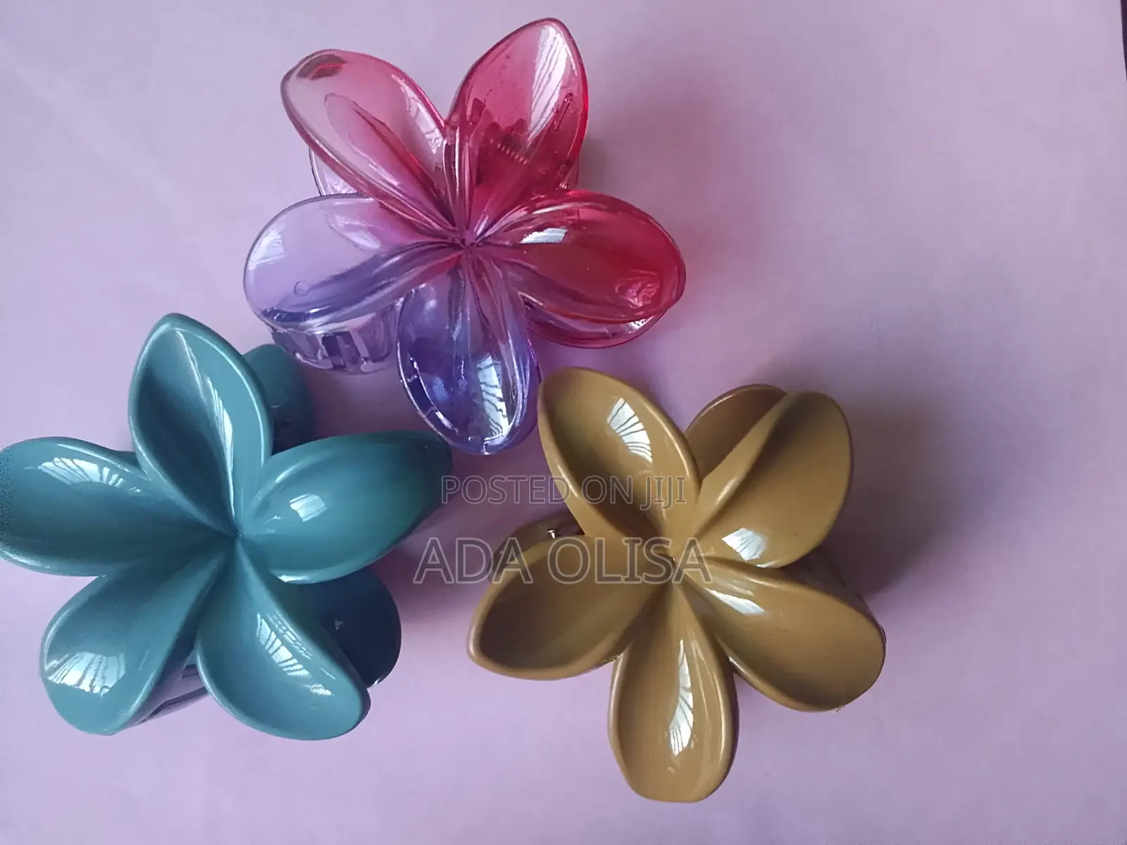 Cute Flower Claw Clips