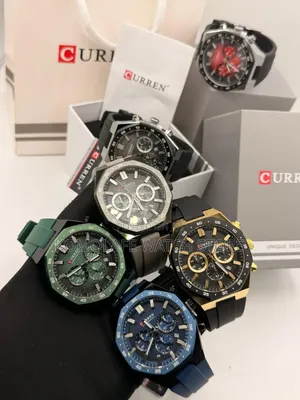 Curren Rubber Chronograph New Design