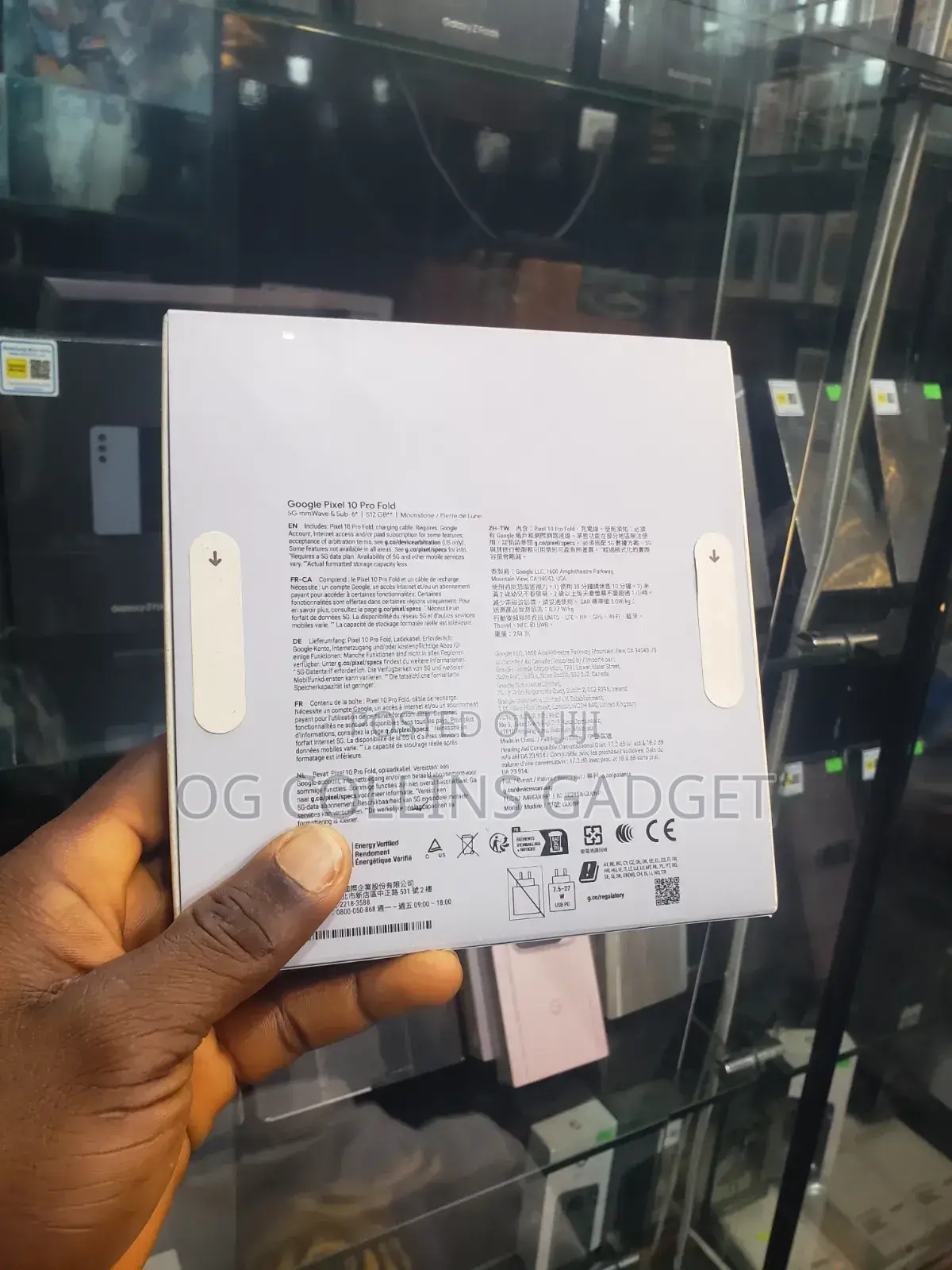 New Google Pixel 10 Pro Fold 512 GB Blue
