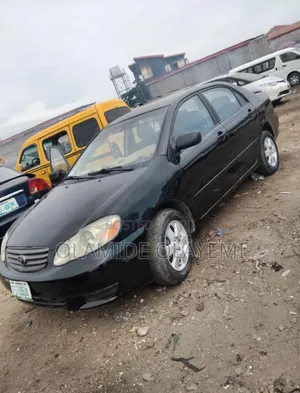 Toyota Corolla Sedan 2003 Black