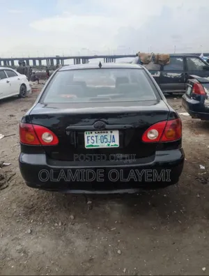 Toyota Corolla Sedan 2003 Black