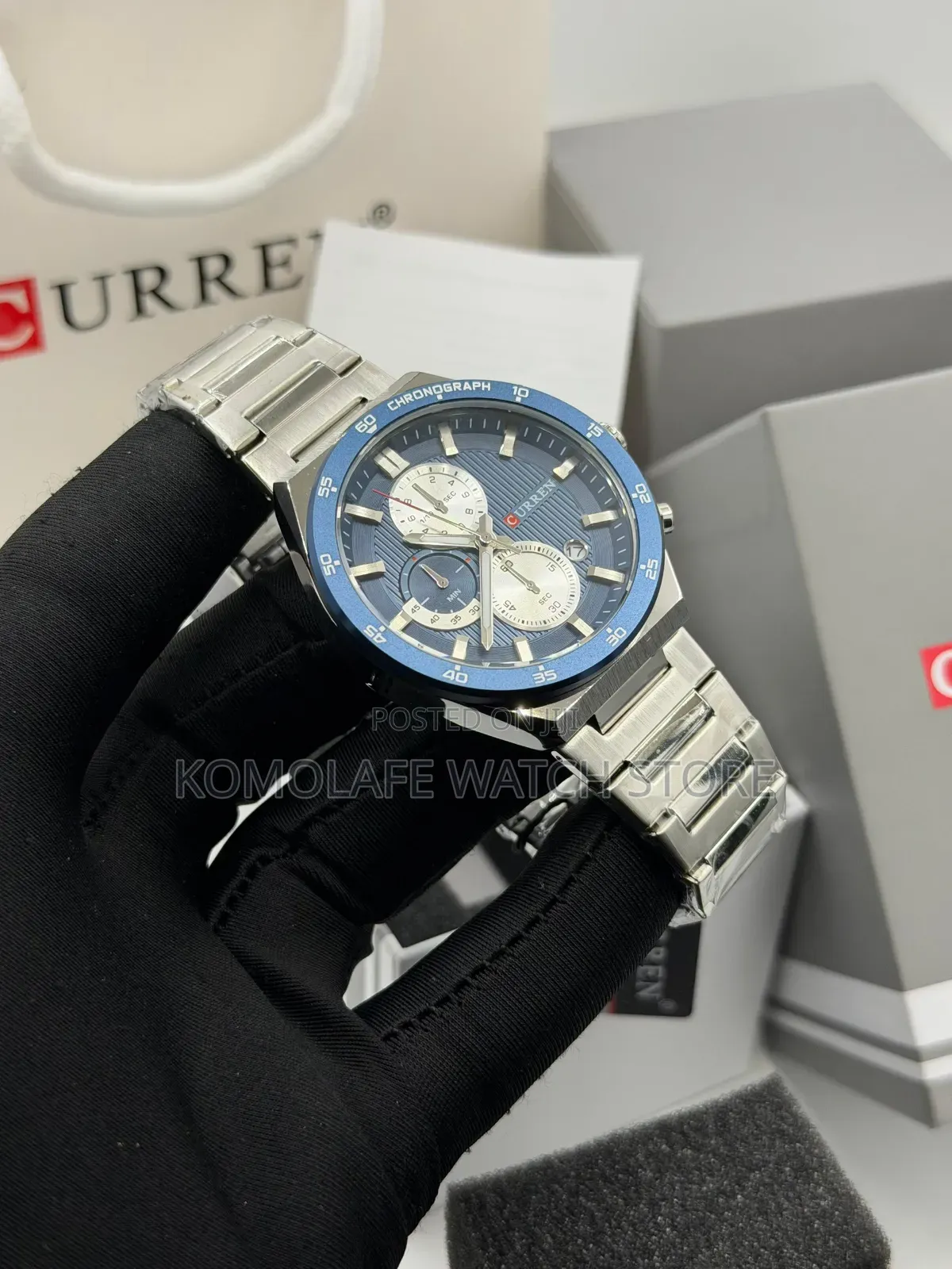 Curren Chronograph Chain New Design