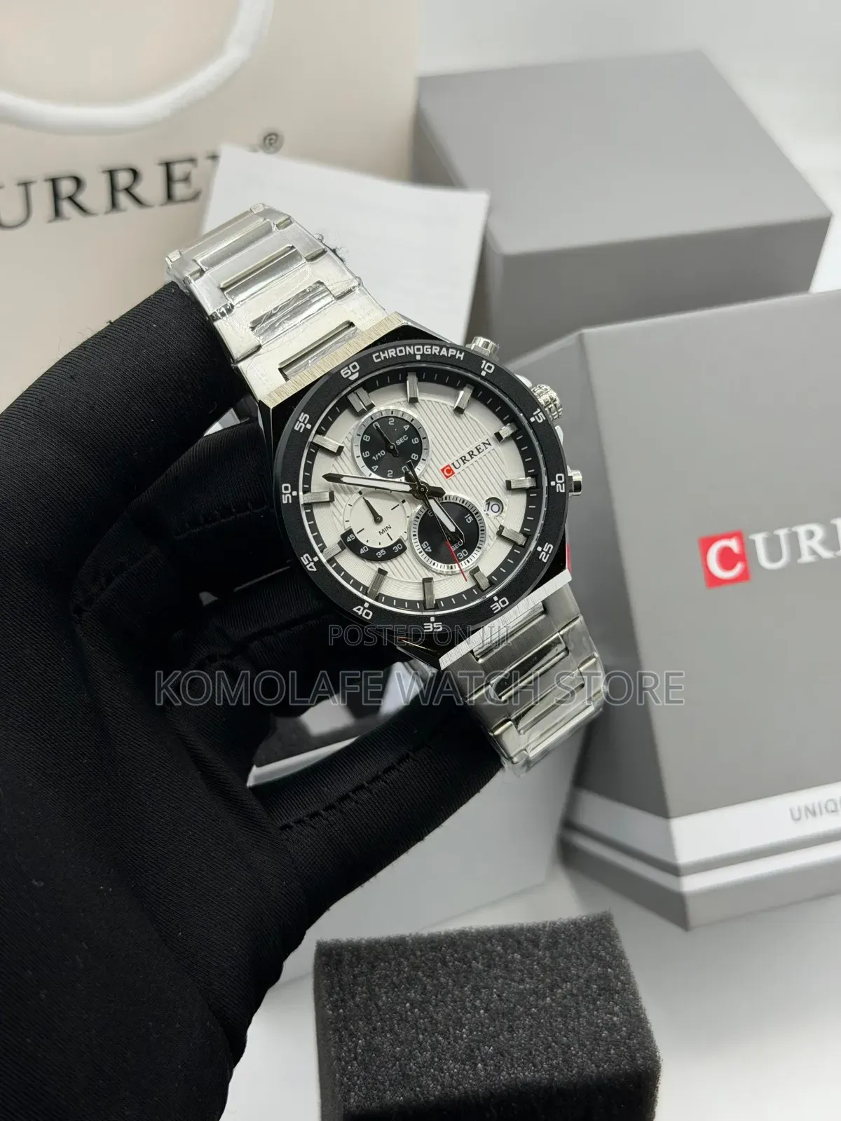 Curren Chronograph Chain New Design
