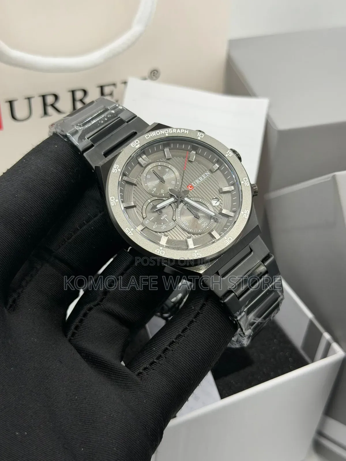 Curren Chronograph Chain New Design
