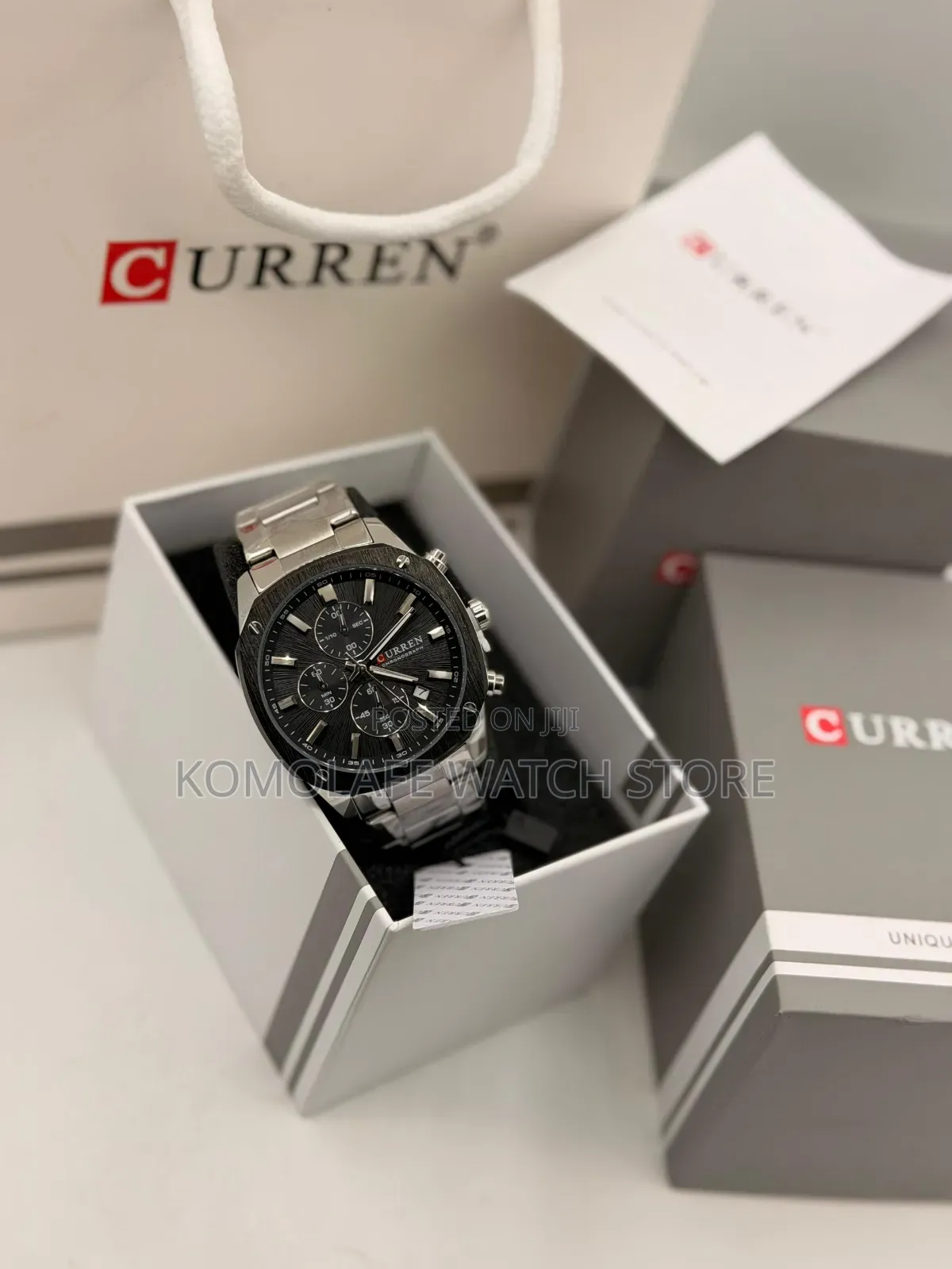Curren Chronograph Chain New Design