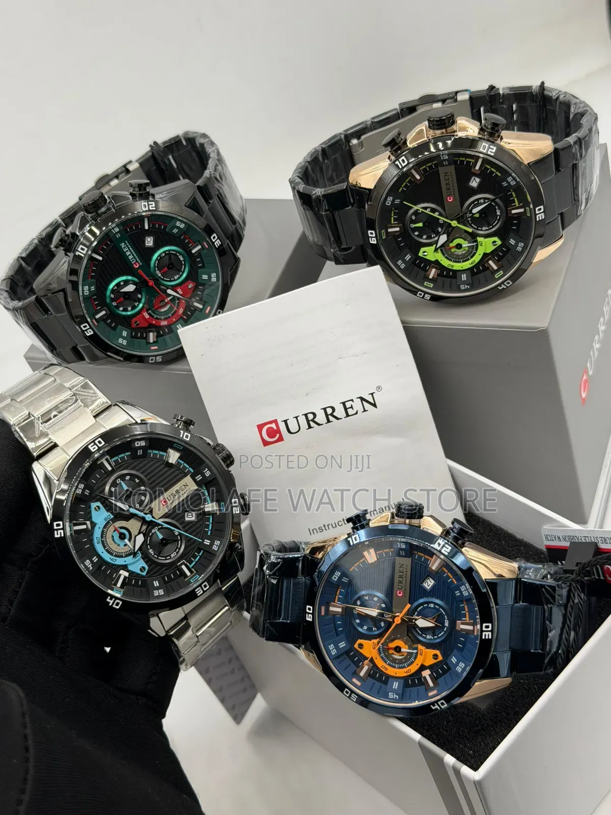 Curren Chronograph Chain New Design