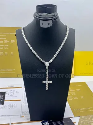 5mm VVS Moissanite Diamond Rosary Tennis Linked With Tennis Bracelet