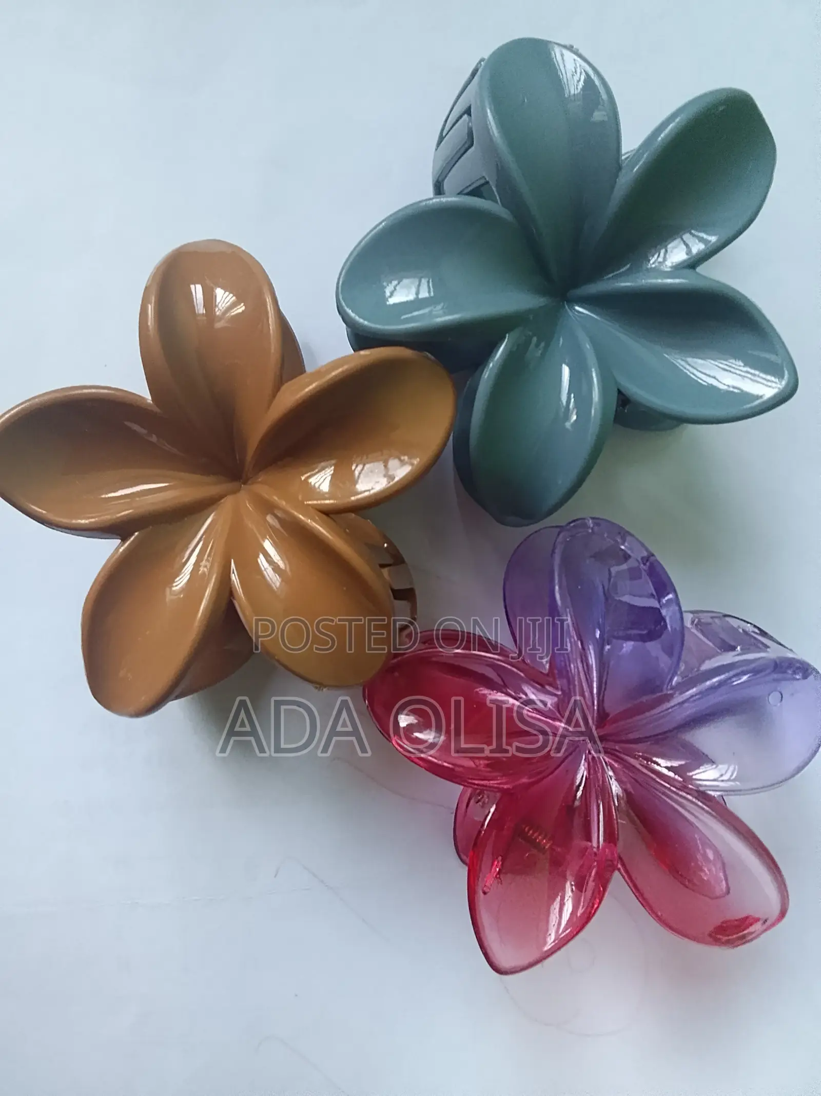 Cute Flower Claw Clips