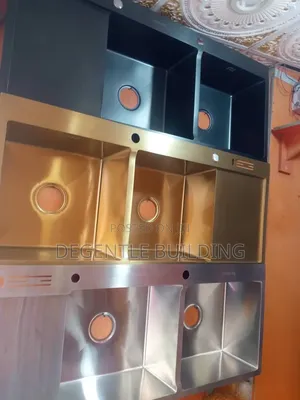 Modern Double Bowl Workstation Sink With Single Sliding Tray