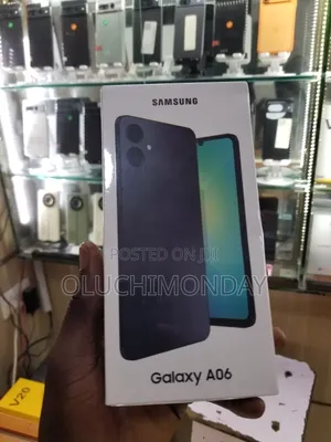 New Samsung Galaxy A06 128 GB Blue