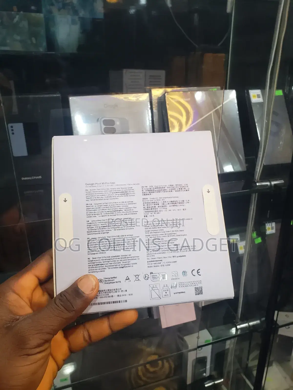 New Google Pixel 10 Pro Fold 256 GB Gray