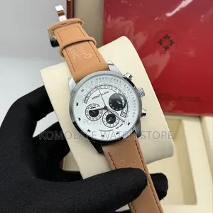 Montblac Leather Chromebook Watch